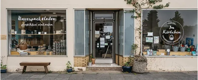 Interieurfotos vom Ladenlokal (im Körbchen) - Unverpacktladen Erftstadt